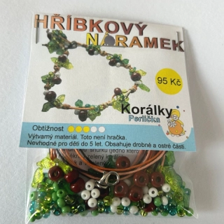 Hříbkový náramek